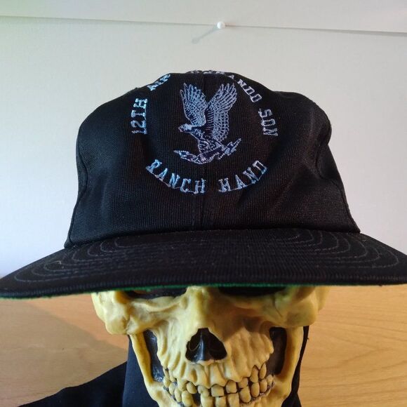 DS Vintage 12th Air Commando Son Ranch Hand Snap Back Hat - Picture 1 of 9